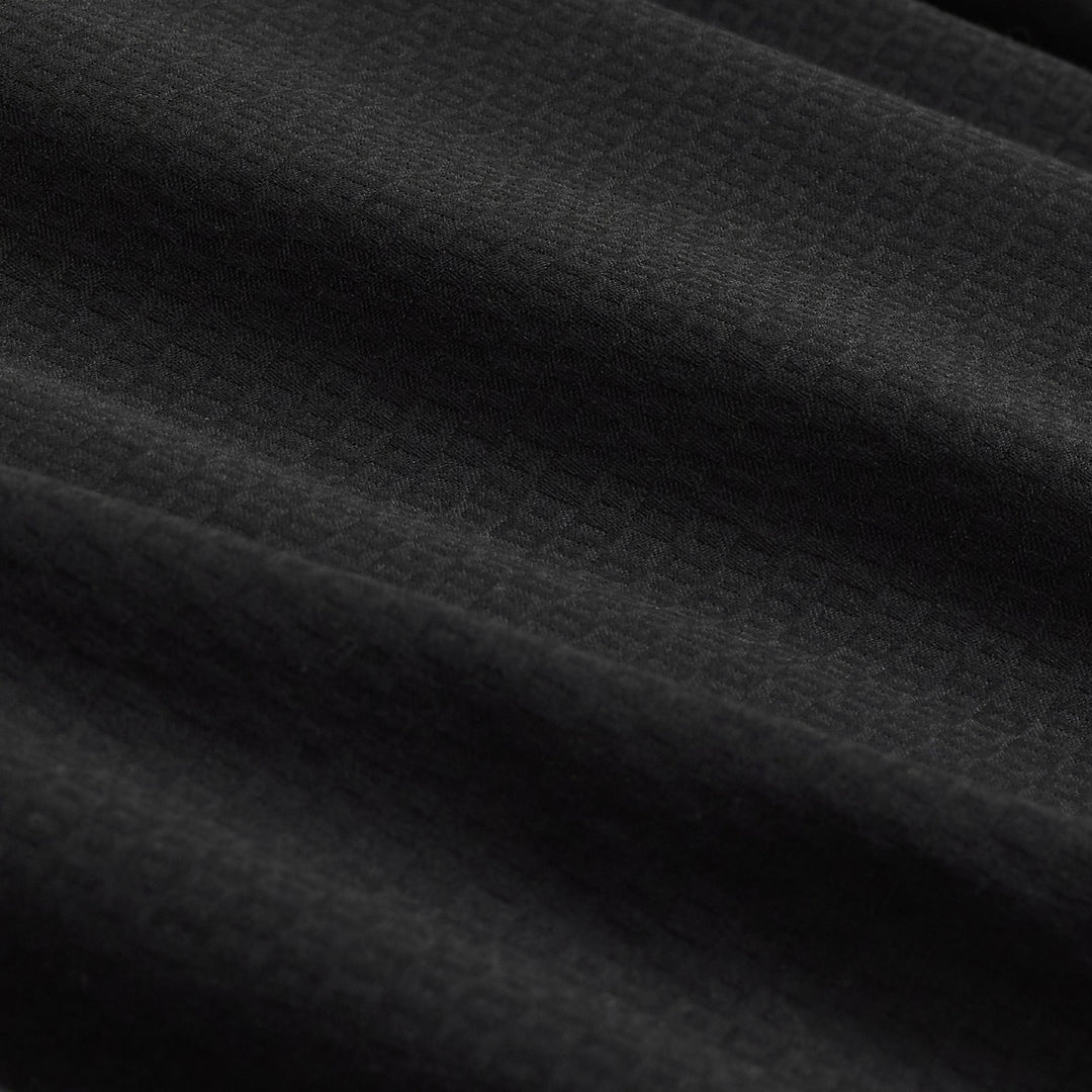 Julian Geometric Woven Shirt - Black