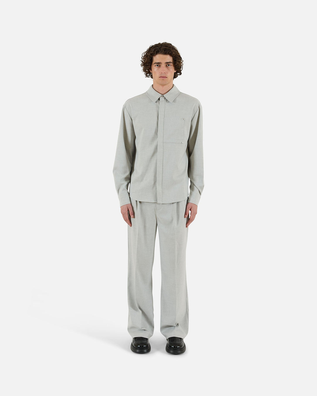 Krost Button Up - Nimbus Cloud