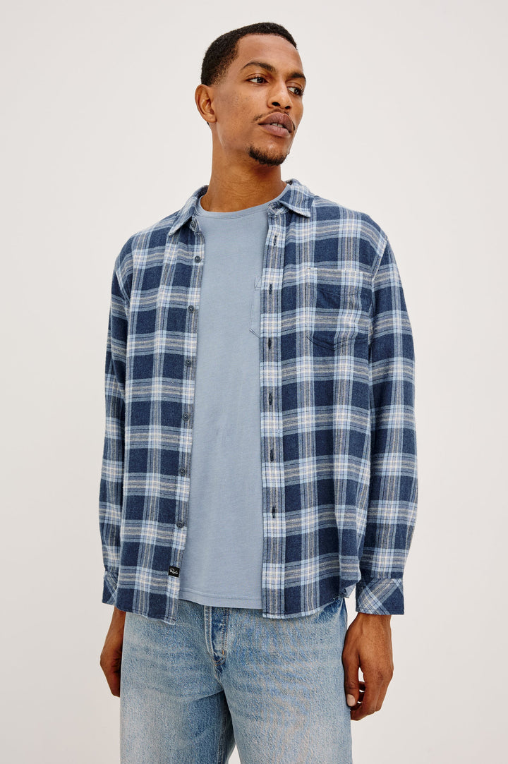 Lennox Shirt - Marine Heather