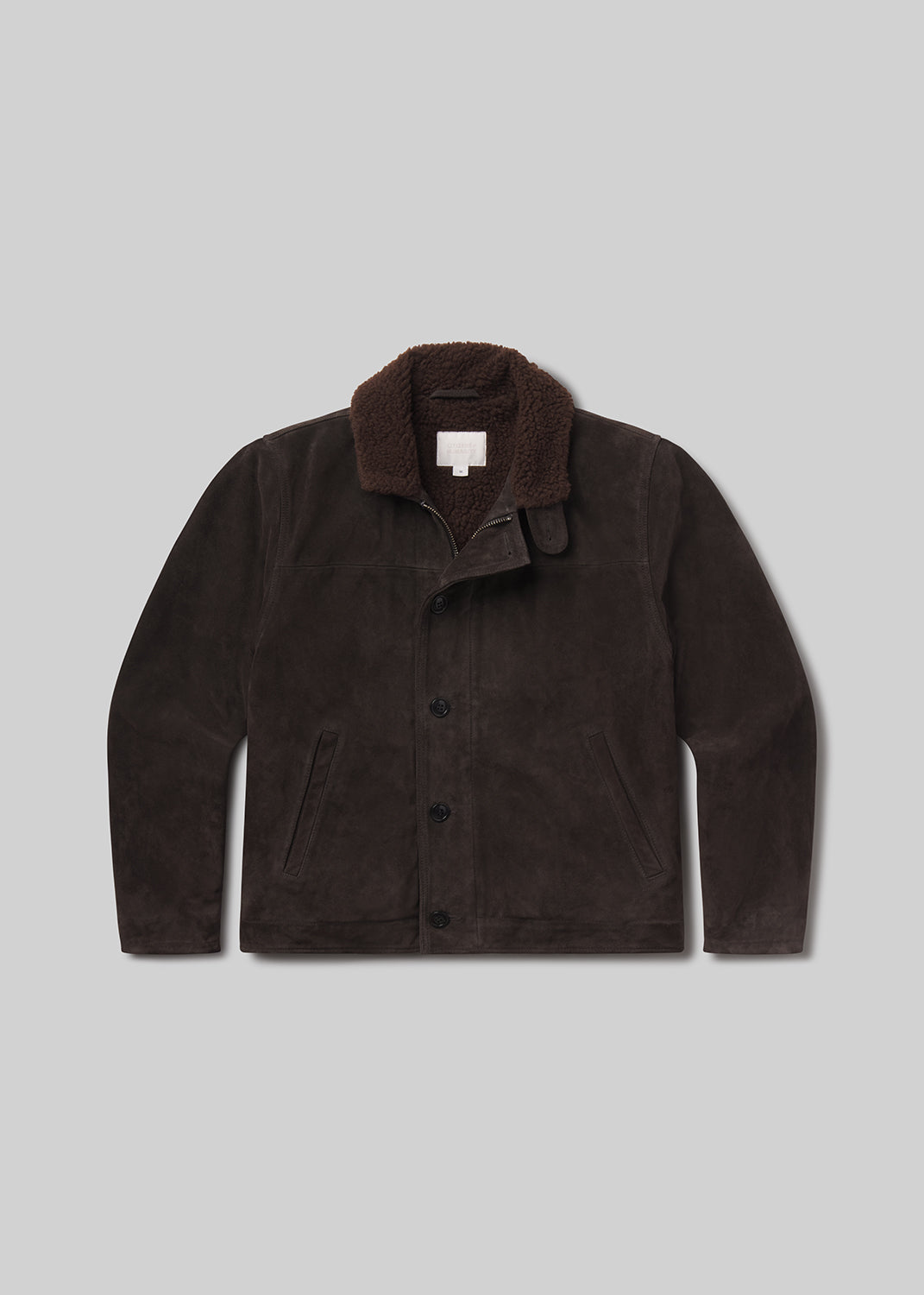 Suede Deck Jacket - Brown