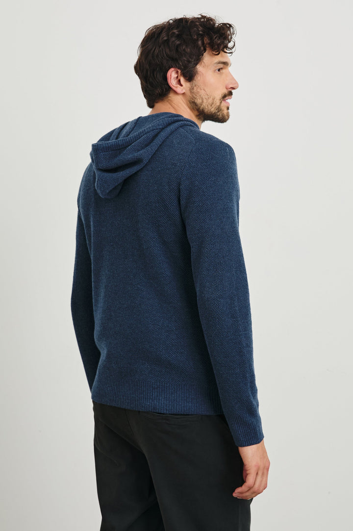 Rails Matador Hoodie - Blue Melange