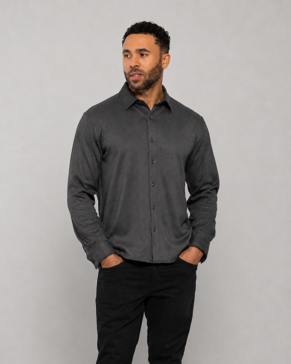 Hermosa Shirt - Jet Black