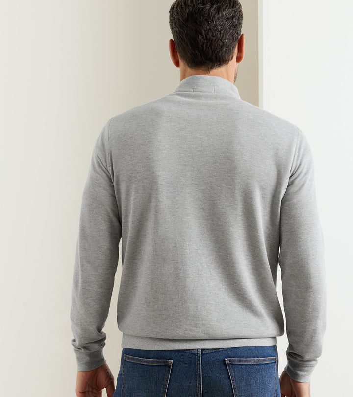 Crown Comfort Pullover - Light Grey