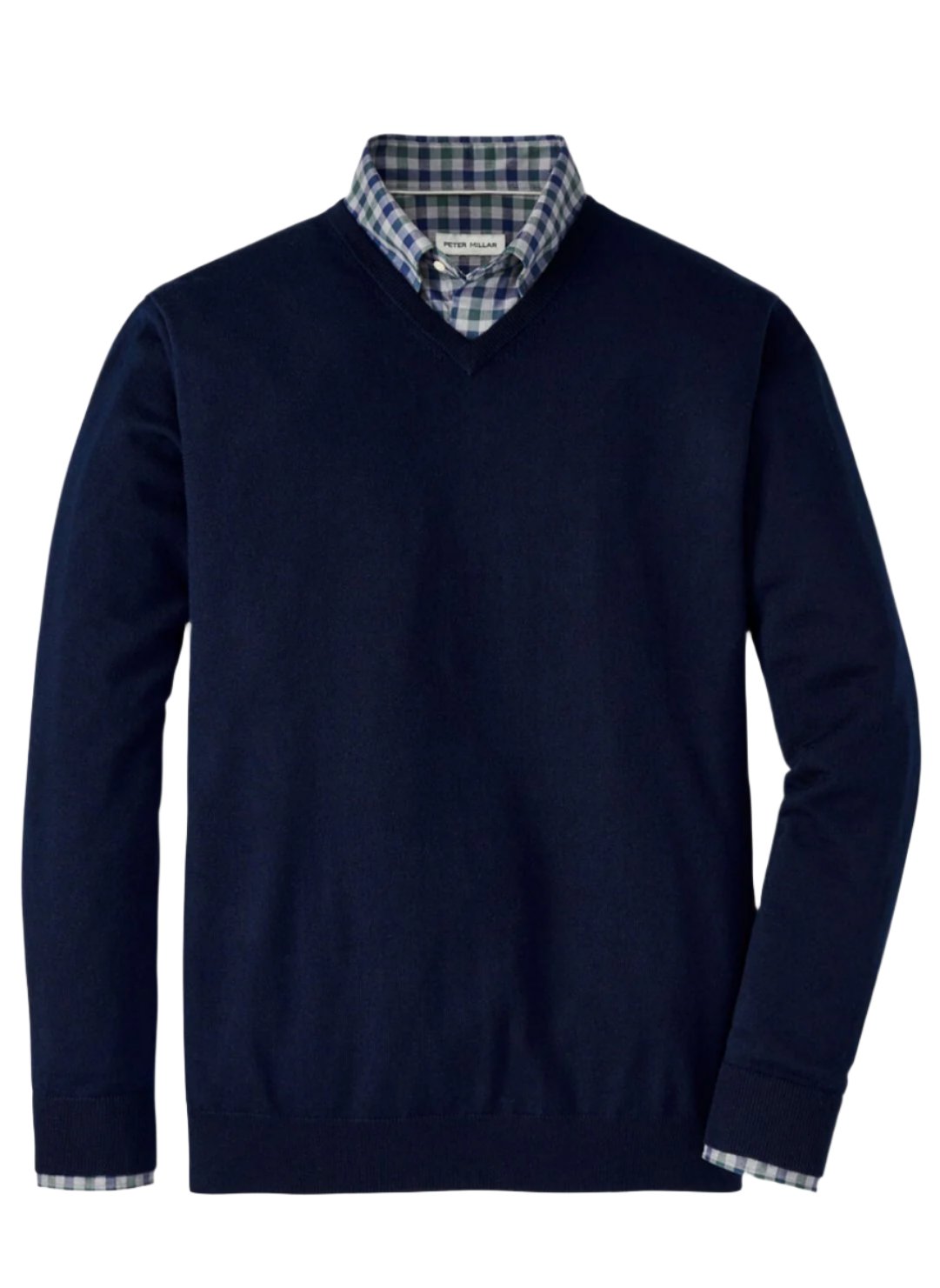 Peter Millar Autumn Crest V Neck Navy