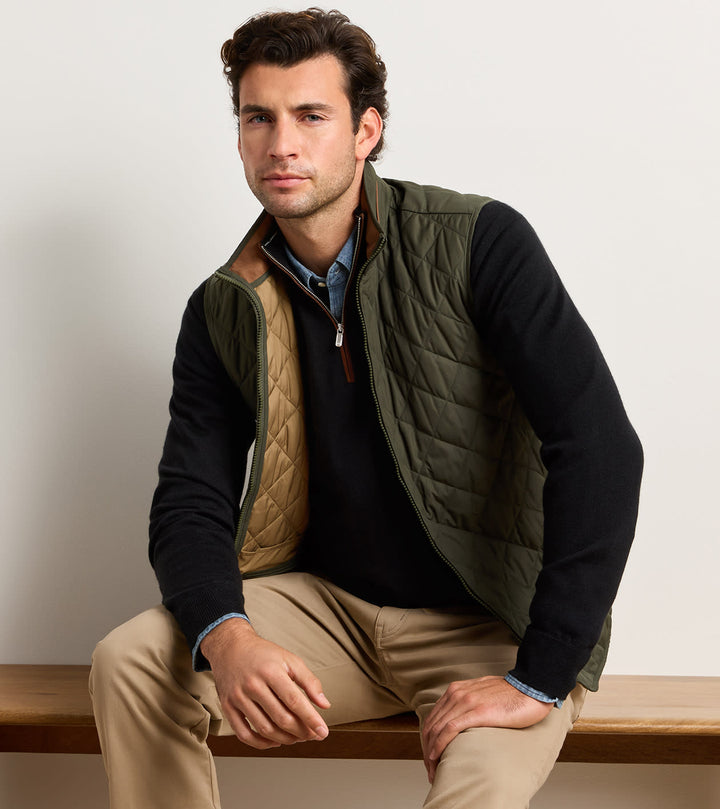 Essex Vest - Dark Olive