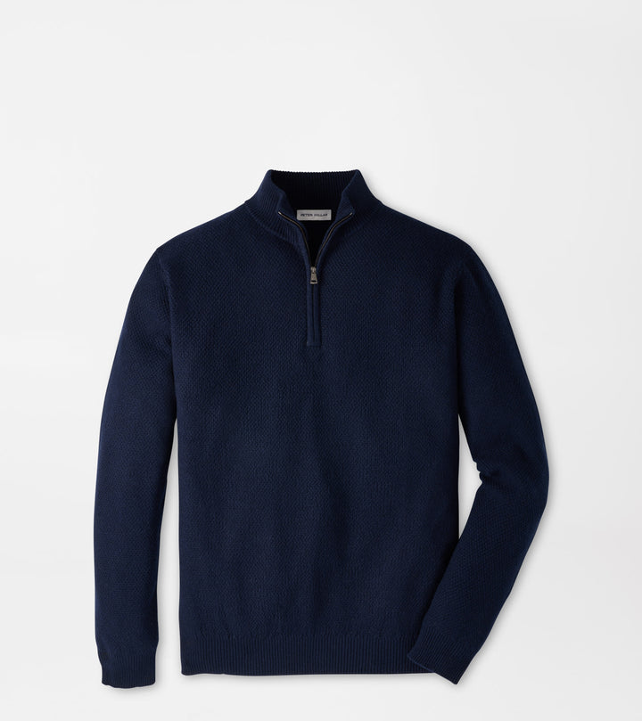 Crescent 1/4 Zip Sweater - Navy