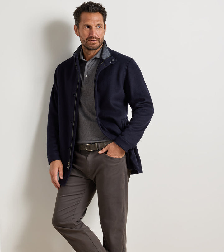 Crown Flex City Coat - Navy