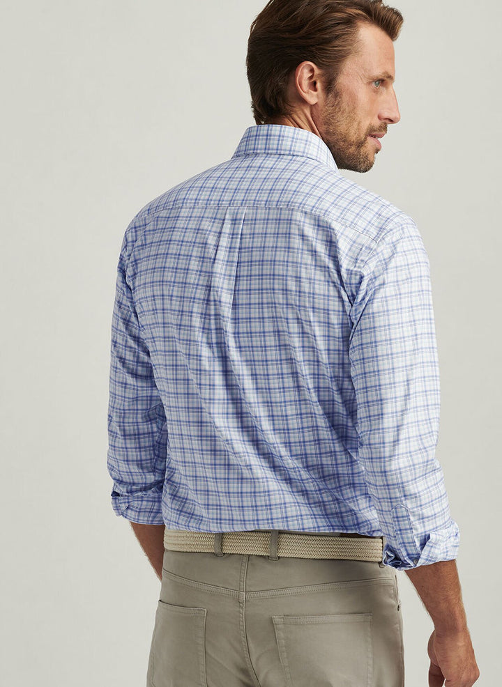 Peter Millar Garrow Shirt - Blue Freesia