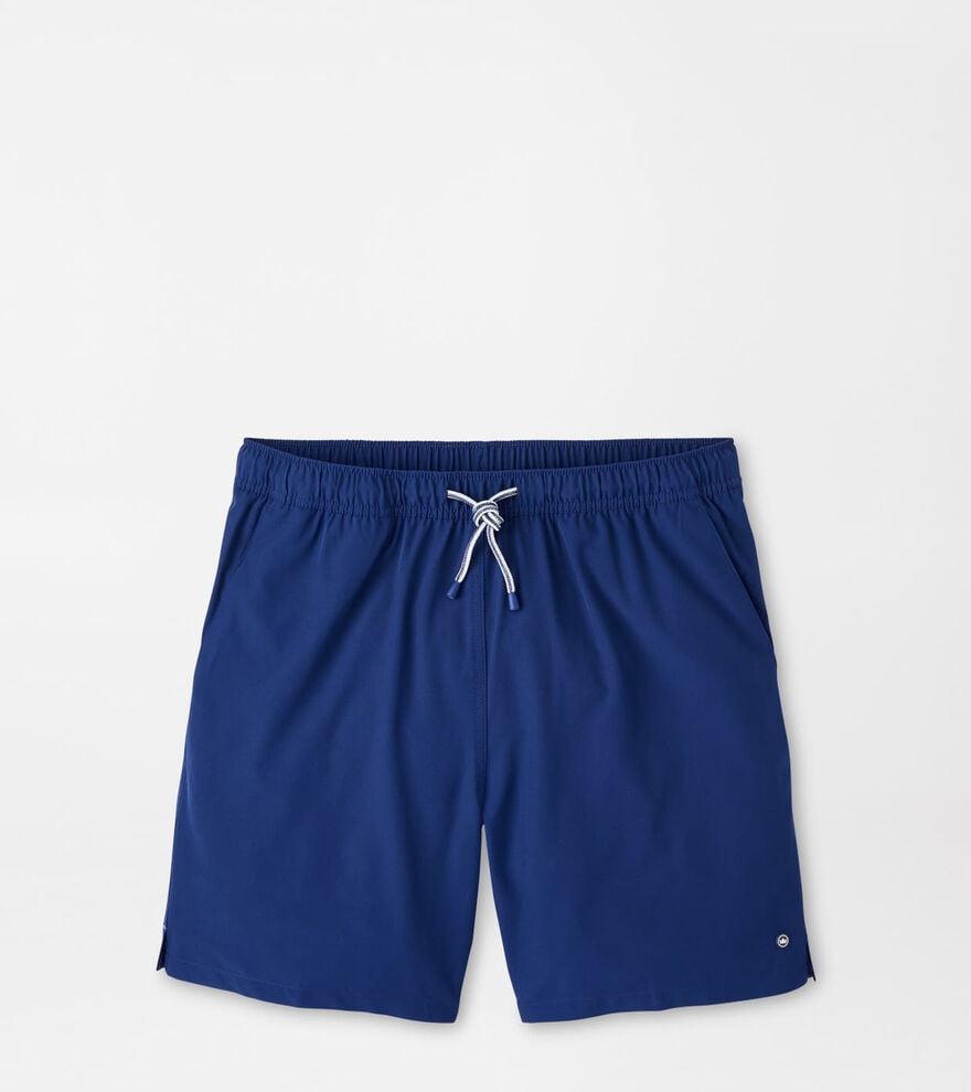 Crown Swim Trunk - Atlantic Blue