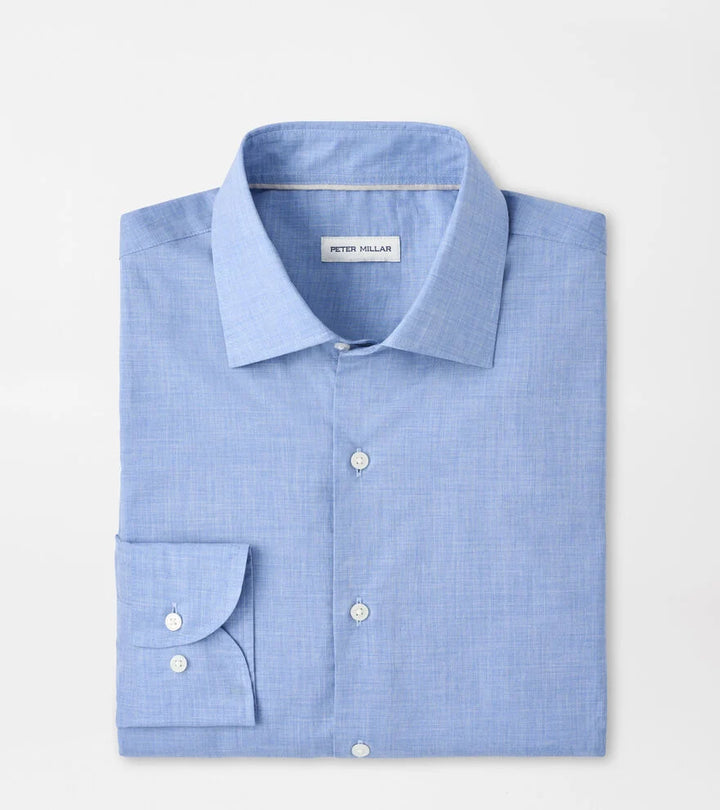 Brighton Poplin Shirt - Cottage Blue