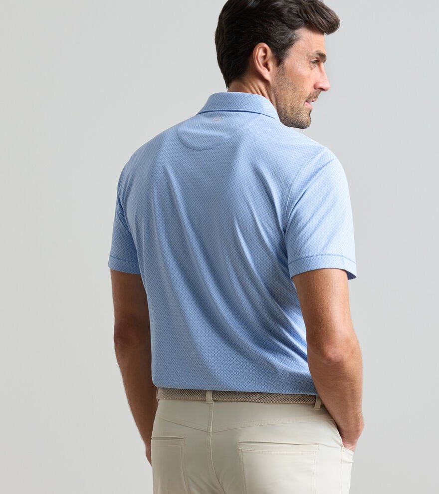 Granada Jersey Polo - Dusk Blue