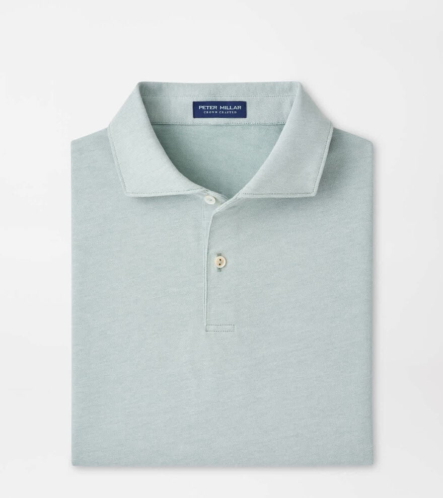 Albatross Cotton Pique Polo - Light Willow