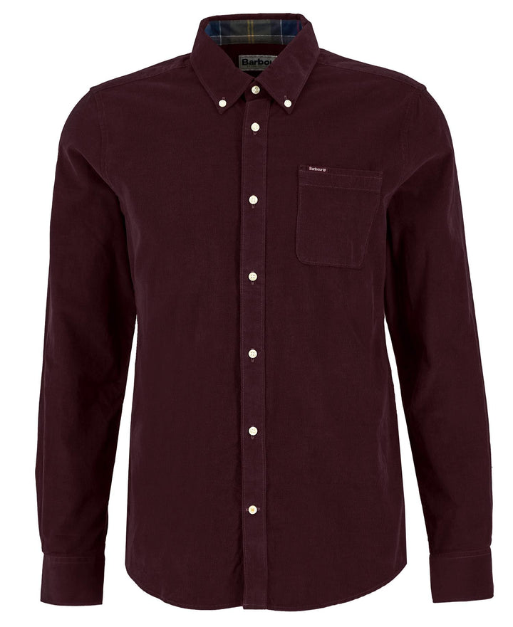 Ramsey Cord Shirt - Winter Red