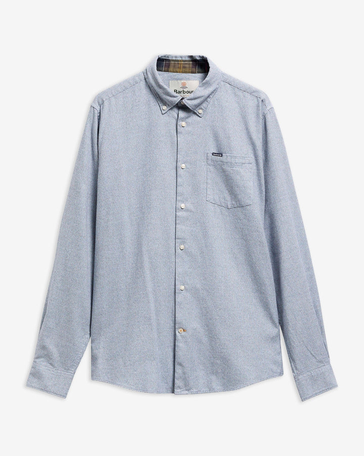 Turner Houndstooth Shirt - Blue
