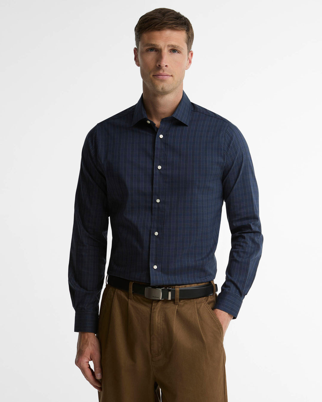 Harleton Tartan Shirt - Midnight Loch