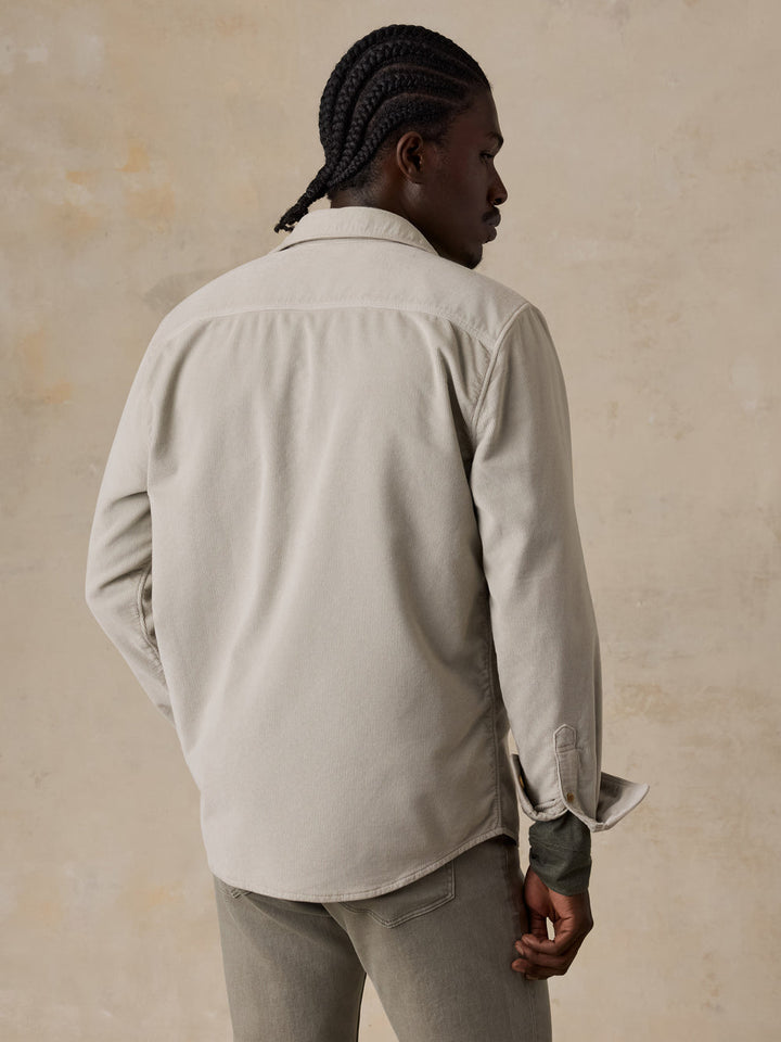 Corduroy Workshirt - Tundra Stone