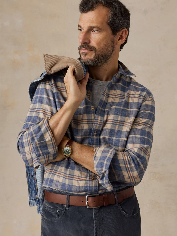 Timberline Brushed Twill Shirt - Moraine Hills Plaid