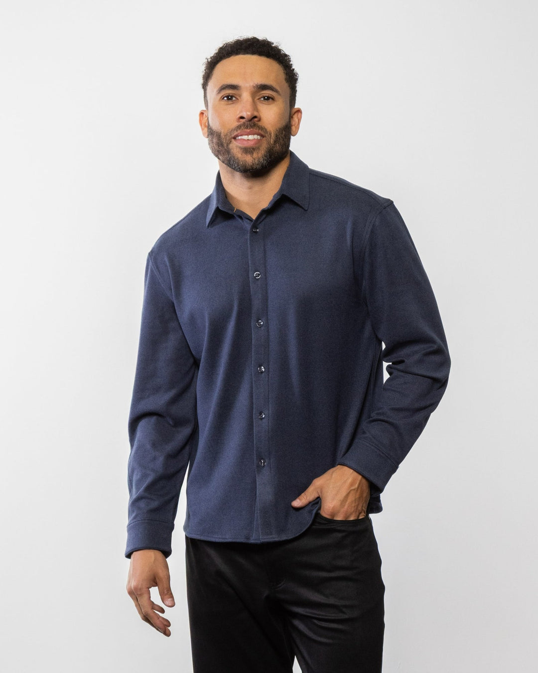 Hermosa Shirt - Indigo Night