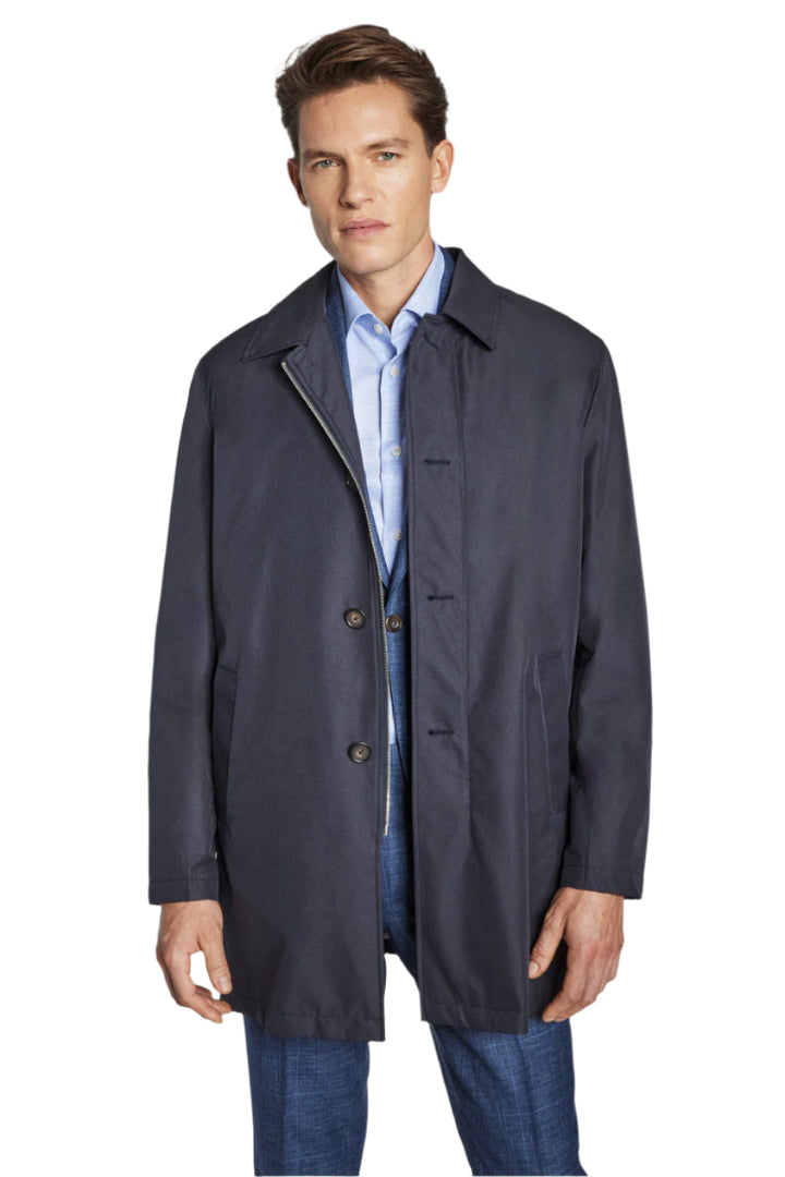 Jack Victor Harlow Raincoat - Navy