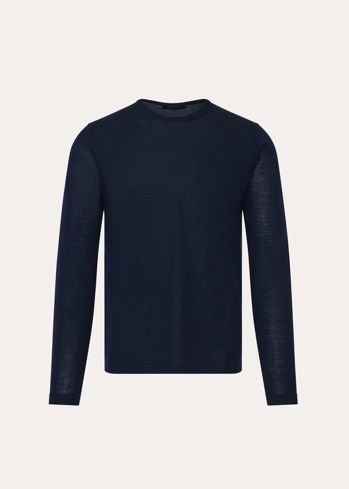 Merino Crewneck - Midnight