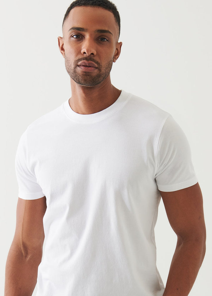Patrick Assaraf Mercerized Cotton T-Shirt - White
