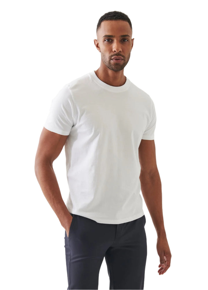 Patrick Assaraf Mercerized Cotton T-Shirt - White