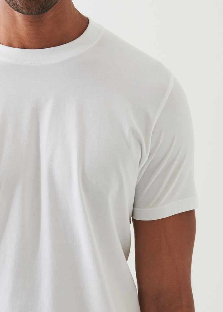 Patrick Assaraf Mercerized Cotton T-Shirt - White