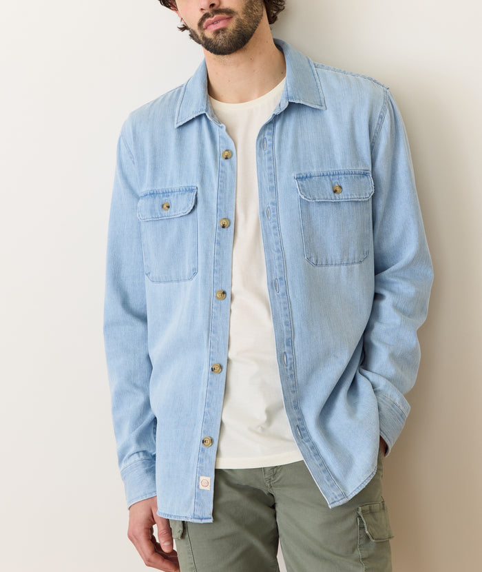 Humboldt Denim Field Shirt - Light Wash – Rothmans New York