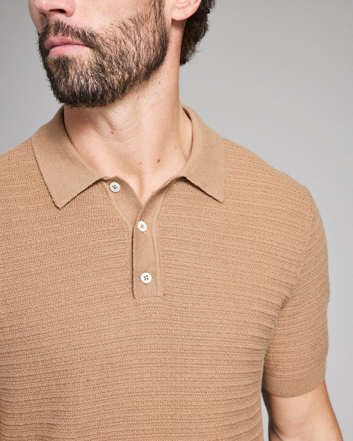 Lachlan Links Polo - British Khaki