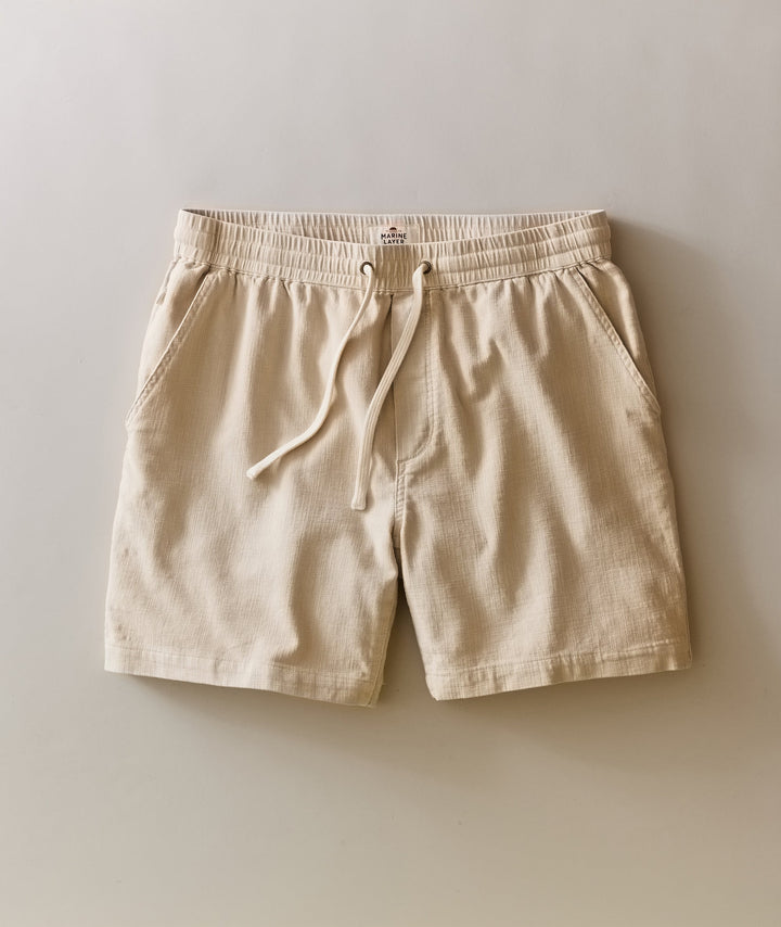 Saturday Drawstring Shorts - Sand