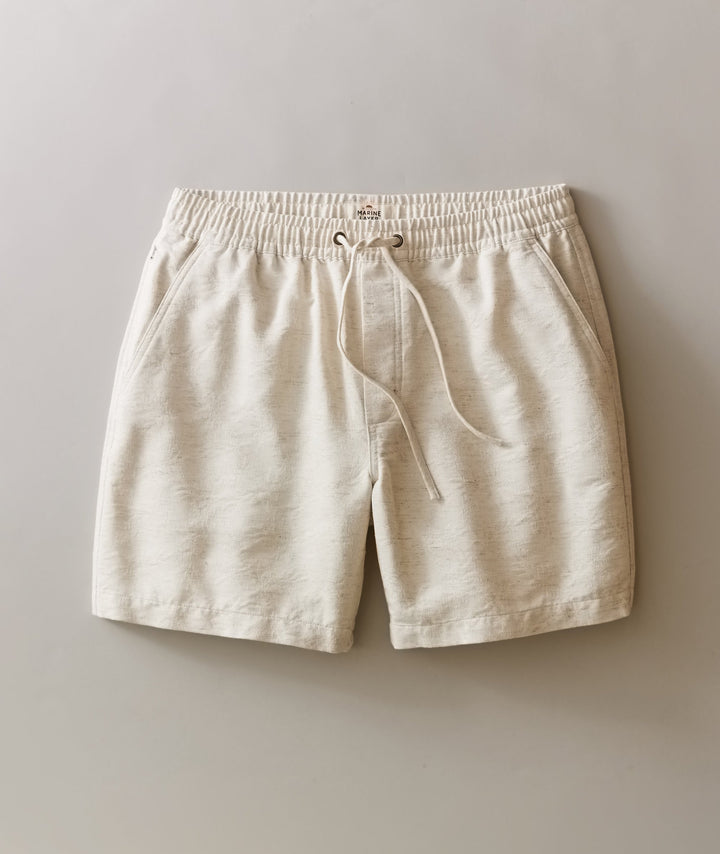Saturday Drawstring Shorts - Natural