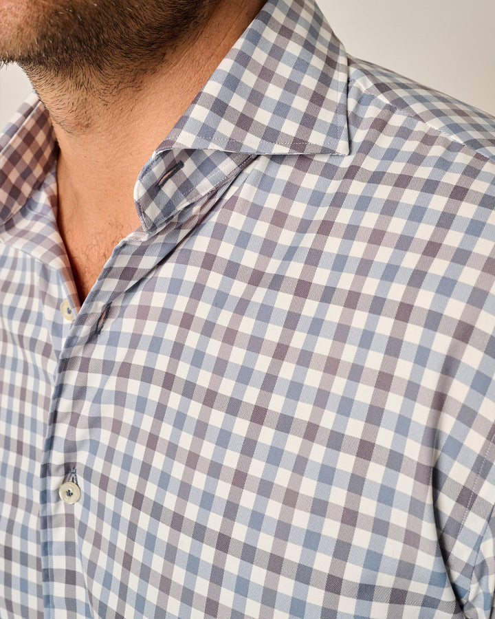Johnnie-O Beryl Woven Shirt - Laguna Blue