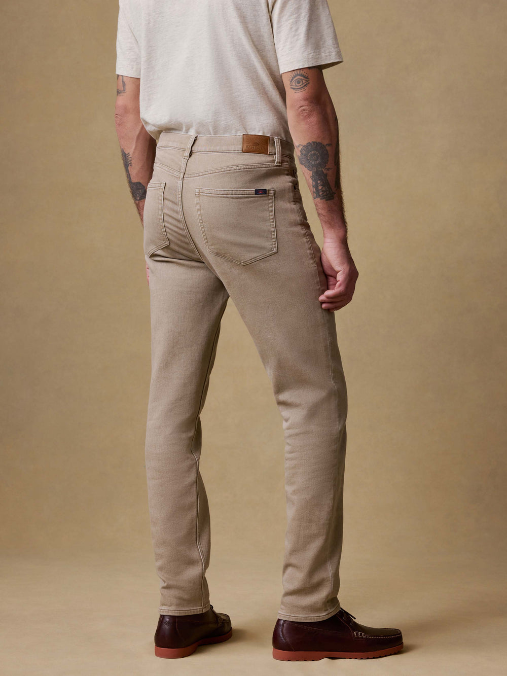 Stretch Terry Pant - Desert Khaki