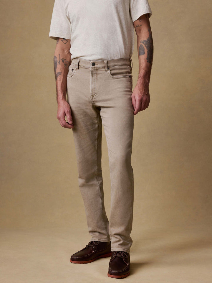 Stretch Terry Pant - Desert Khaki