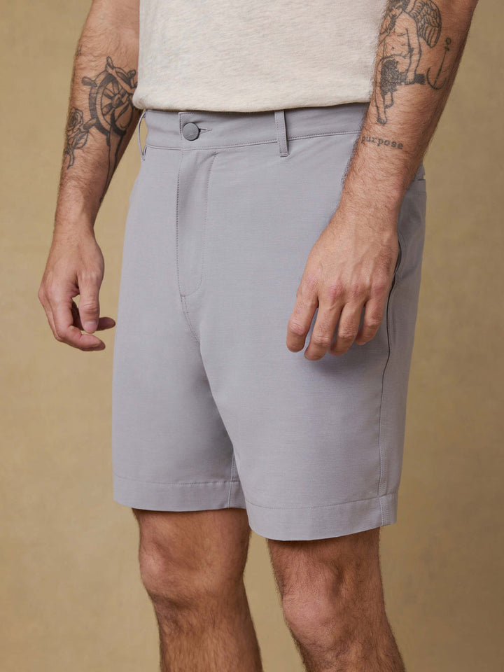 All Day Short - Ice Grey