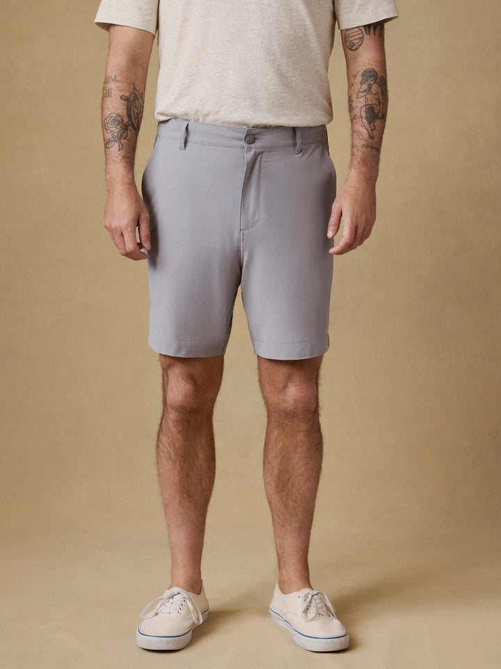 All Day Short - Ice Grey