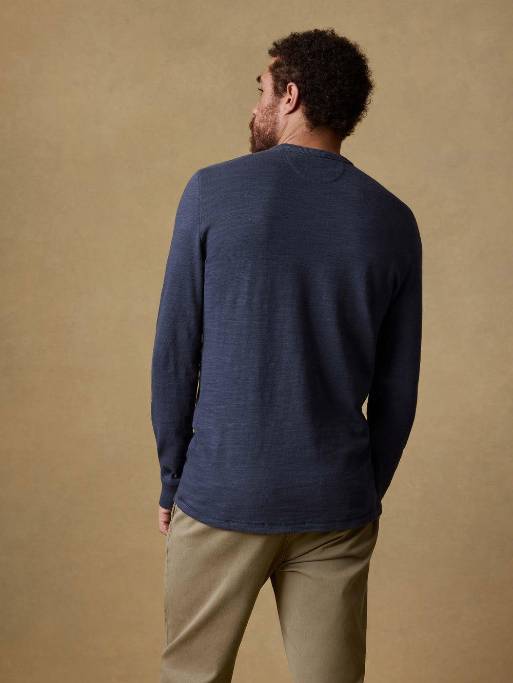 Sunwashed Slub Crew - Blue Nights