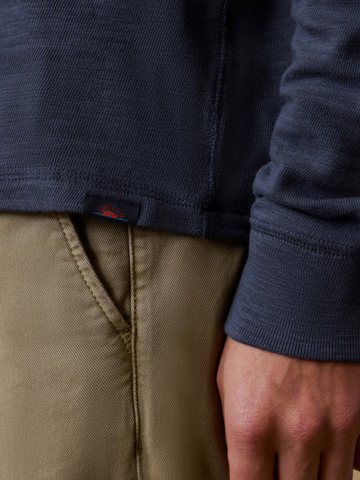 Sunwashed Slub Crew - Blue Nights