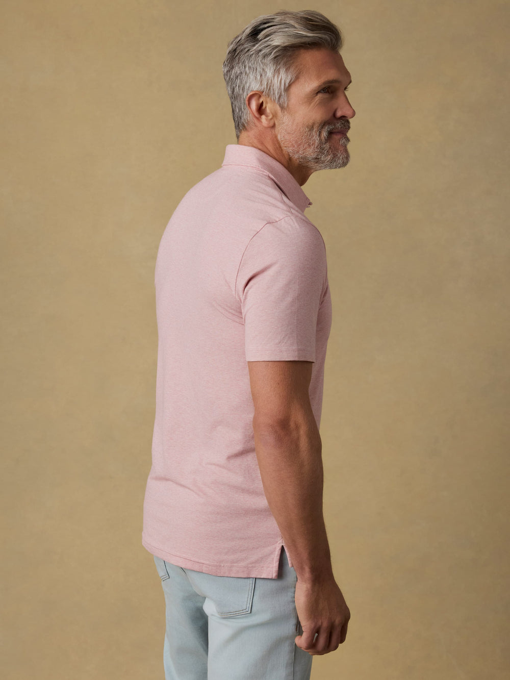 Movement Polo - Ivory Rose
