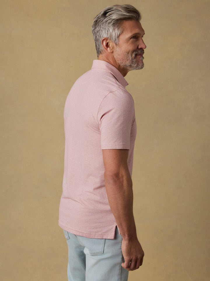 Movement Polo - Ivory Rose