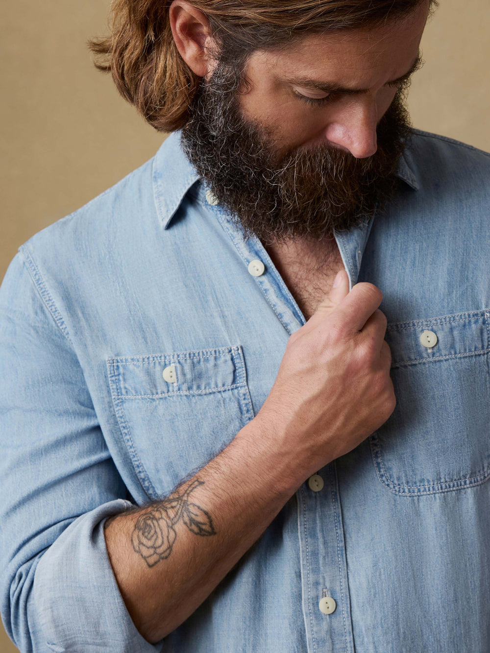 Chambray Shirt - Vintage Indigo