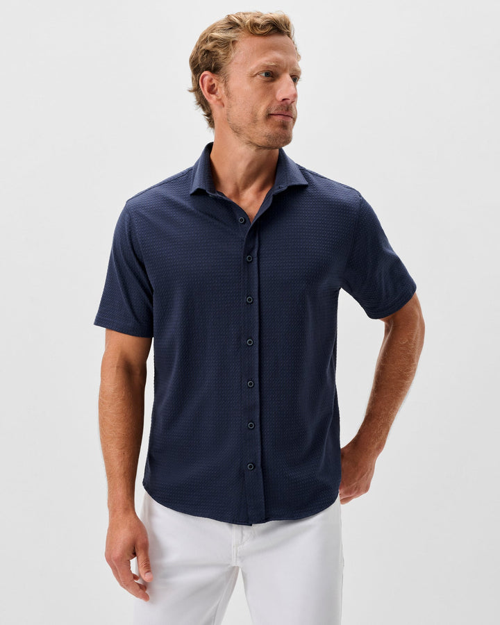 Surfsucker Knit Shirt - Lake