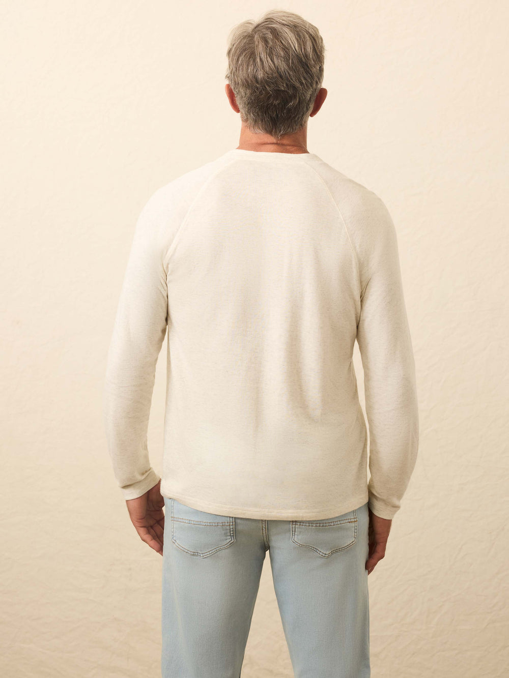 Cloud Henley - Ivory Heather