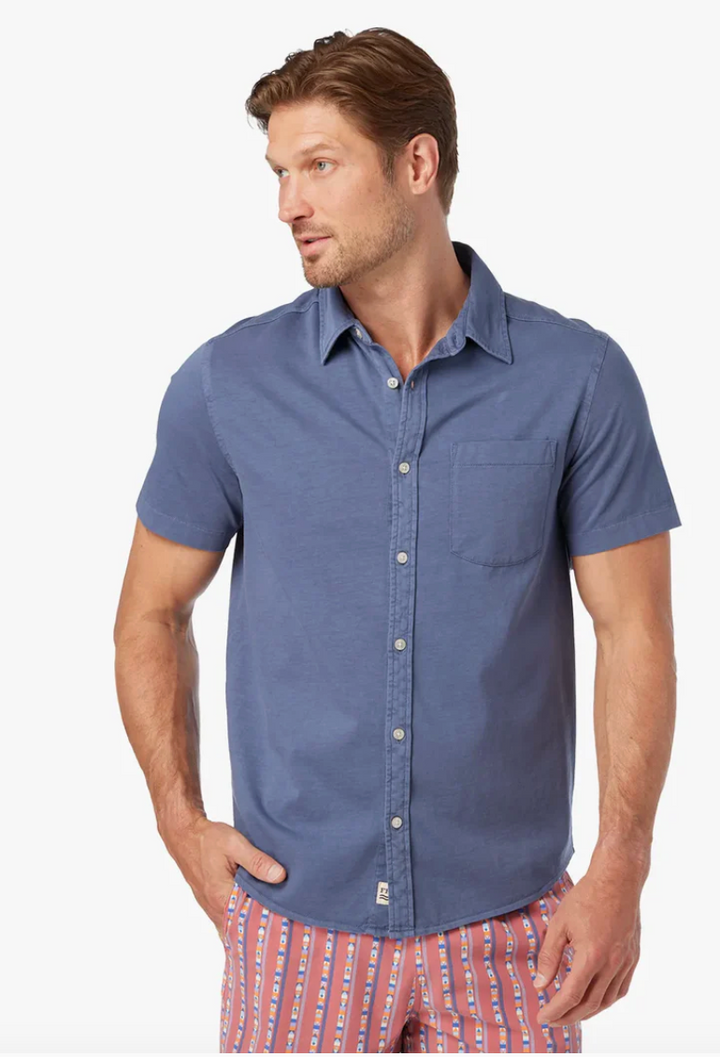 Saltaire Shirt - Navy