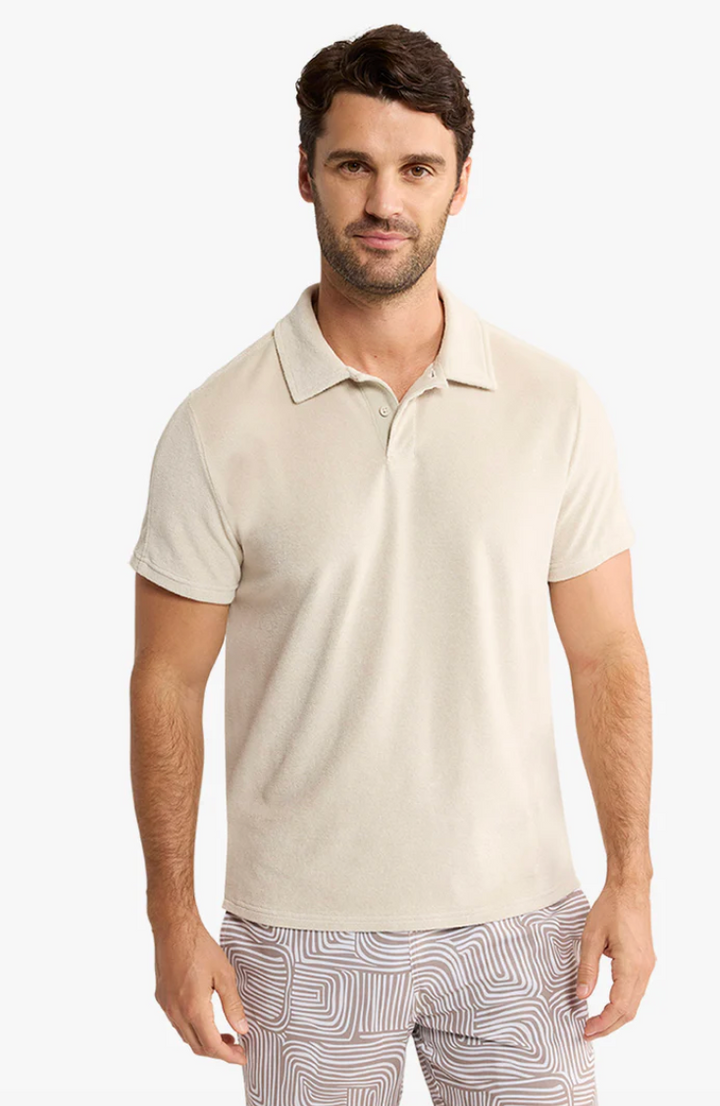 Ravello Terry Polo - Sand