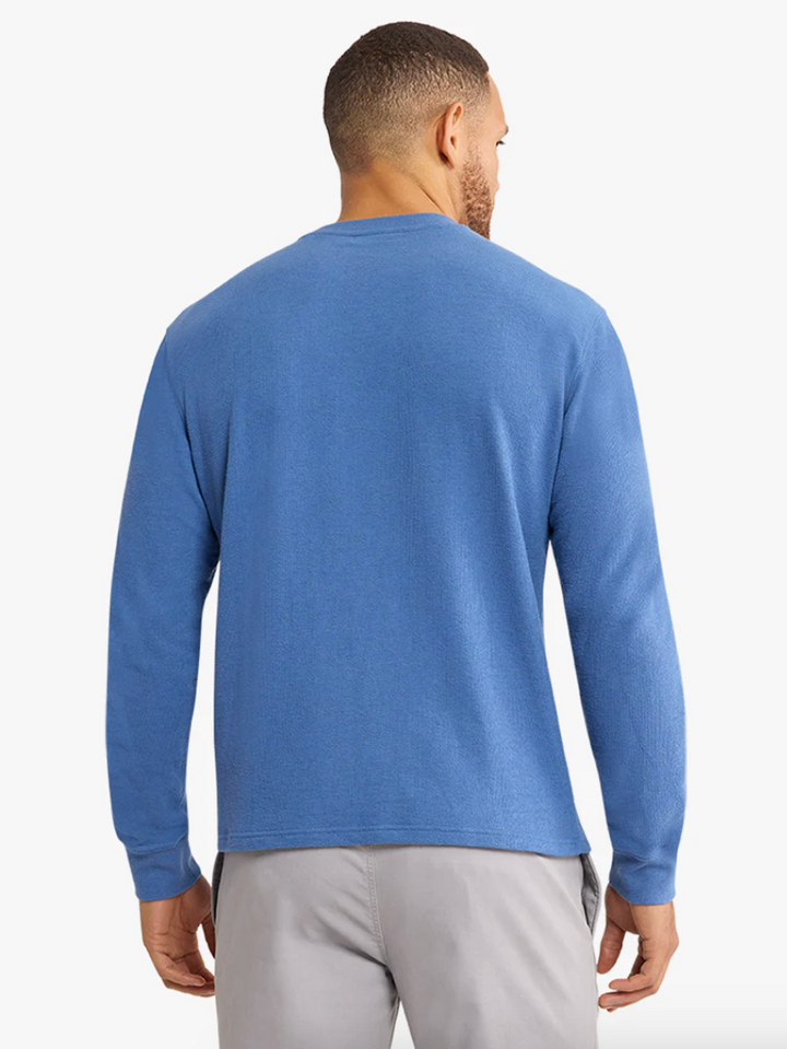 Sundown Terry Crewneck - Sea Blue