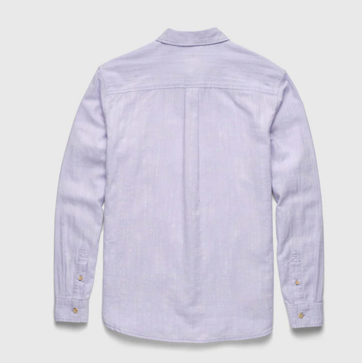 Brian Slub Cotton Shirt - Lavender
