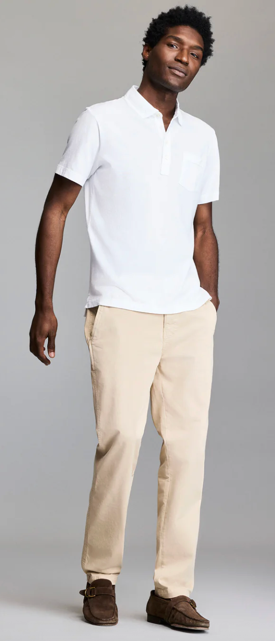 Pensacola Polo - White
