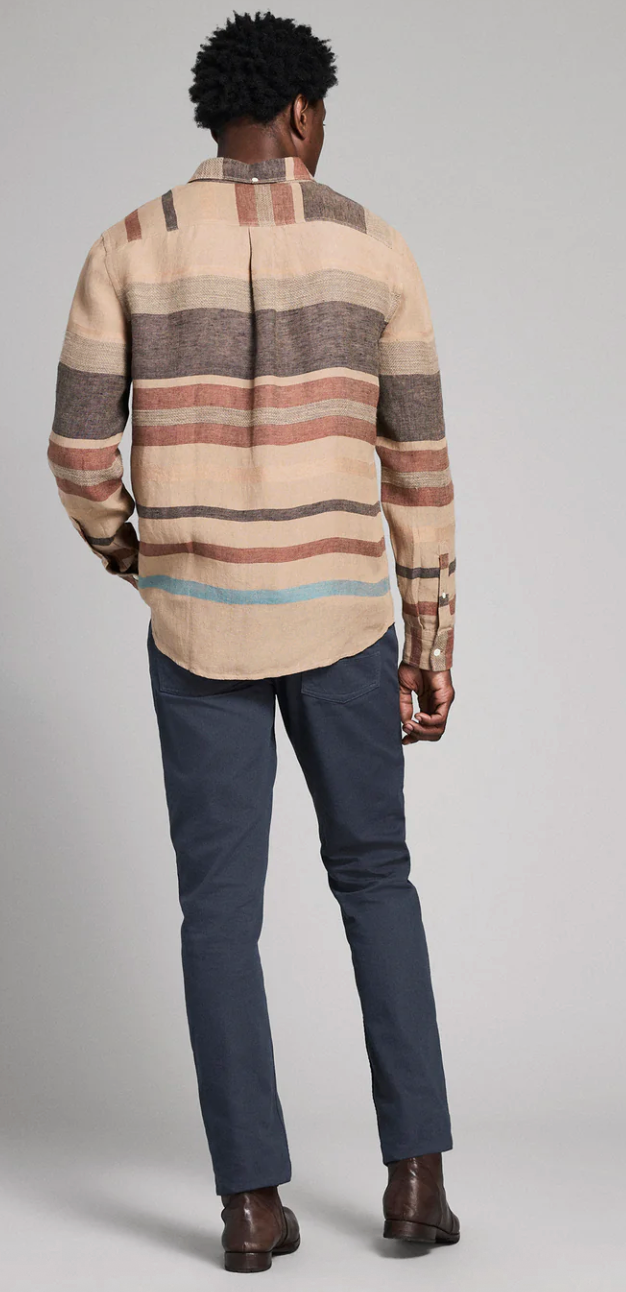 Archive Stripe Weave Tusumbia - Multi