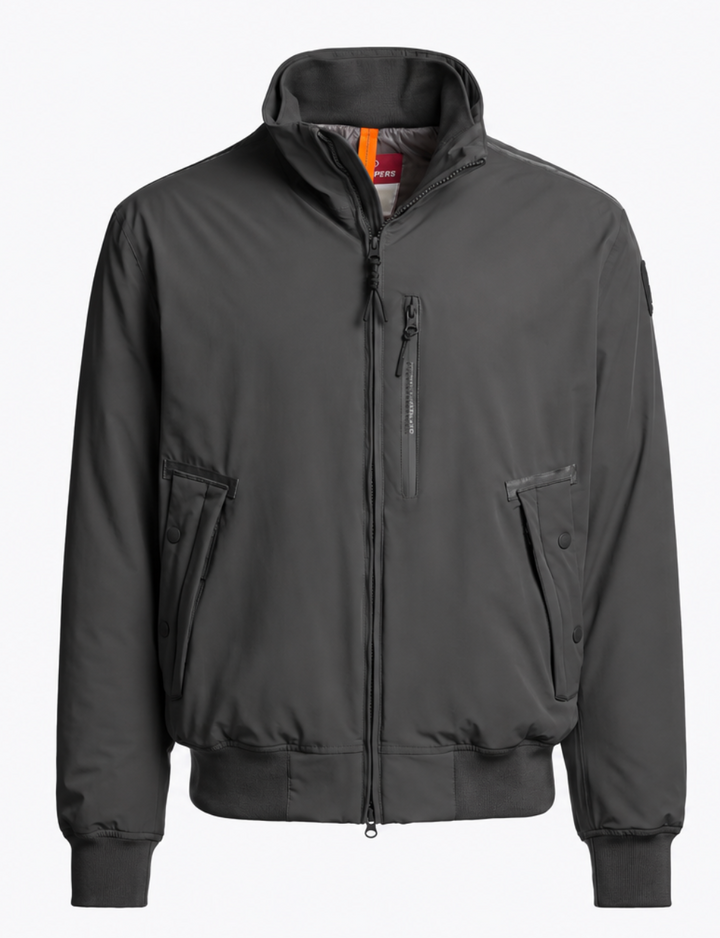 Liad Bomber Jacket - Nine Iron Grey